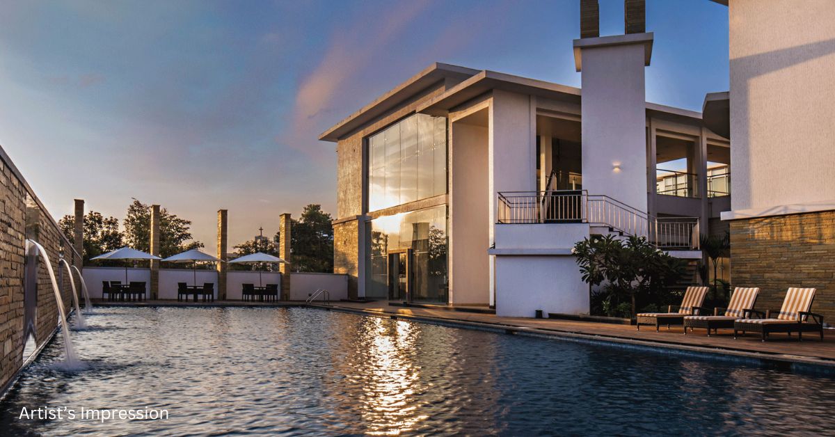 Luxury villa interior at Prestige White Meadows Whitefield Bangalore